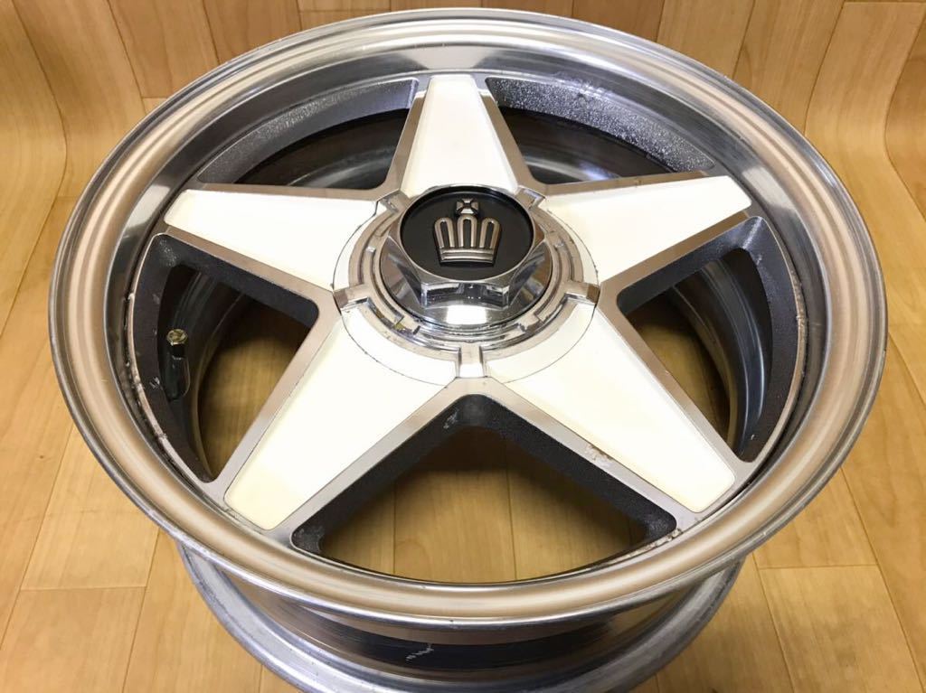 長野発！希少、美品！SSR SPEED STAR COPRO 15×6.5JJ4穴5穴114.3+18 