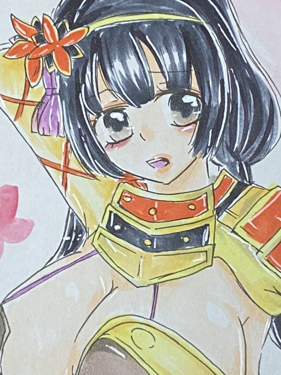 手描きイラスト 小色紙 戦国無双 井伊直虎 手描きイラスト 売買されたオークション情報 Yahooの商品情報をアーカイブ公開 オークファン Aucfan Com