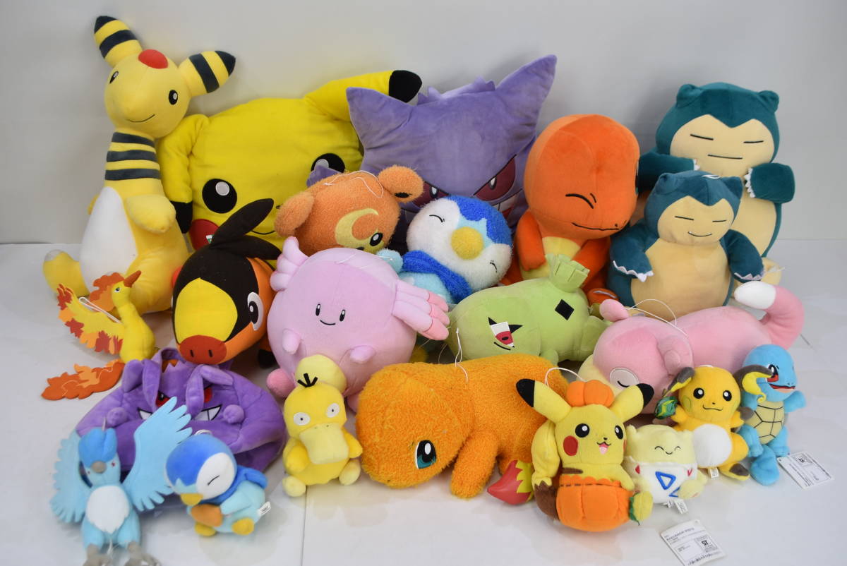 163 ポケモン ポケットモンスター ぬいぐるみ 他 まとめ売り ピカチュウ カビゴン ヒトカゲ ポカブ ゲンガー ポッチャマ 他 品 ポケットモンスター 売買されたオークション情報 Yahooの商品情報をアーカイブ公開 オークファン Aucfan Com