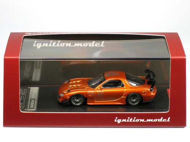 新作登場，HOT 1/64 マツダ RX-7 (FD3S) RE雨宮 オレンジメタリック