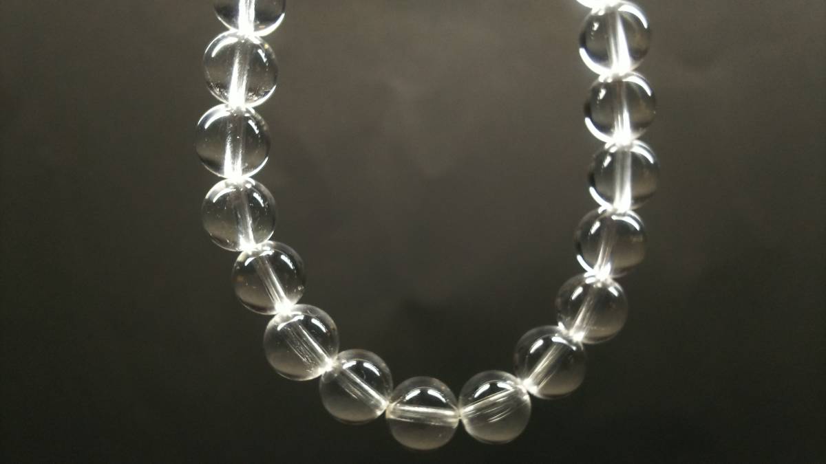 希少】高品質◇ガネッシュヒマール産ヒマラヤ水晶◇ブレスレット◇8mm