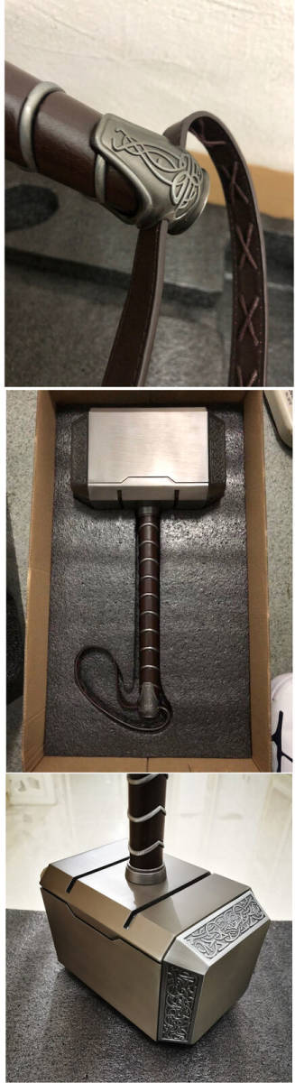 海外 限定品 アベンジャーズ マイティ・ソー ハンマー ムジョルニア