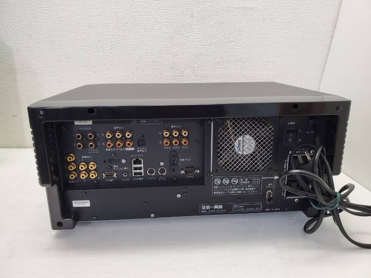 M1097-1 第一興商 カラオケ プレミアダム DAM-XG1000 カラオケ装置 