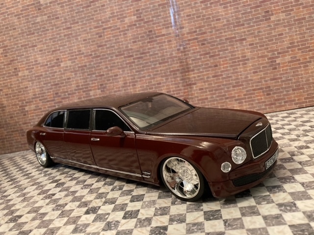 1/18 ジャンク品 ベントレー ミュルザンヌ リムジン カスタム  
