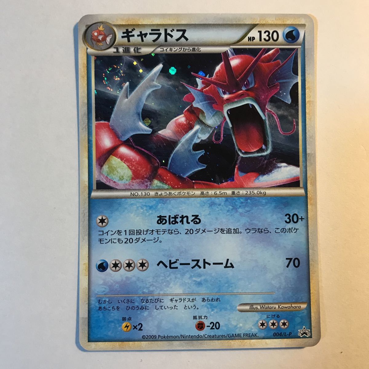 ポケモンカード ギャラドス ランダムベーシックパック おまけキラカード 004 L P その他 売買されたオークション情報 Yahooの商品情報をアーカイブ公開 オークファン Aucfan Com