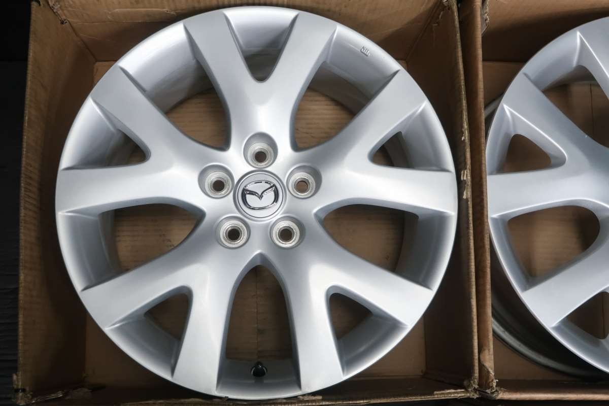 マツダ CX-7純正 18インチ アルミホイール マツダ CX-7純正アルミホイール18インチ7.5J +50 pcd 114.3 - メルカリ