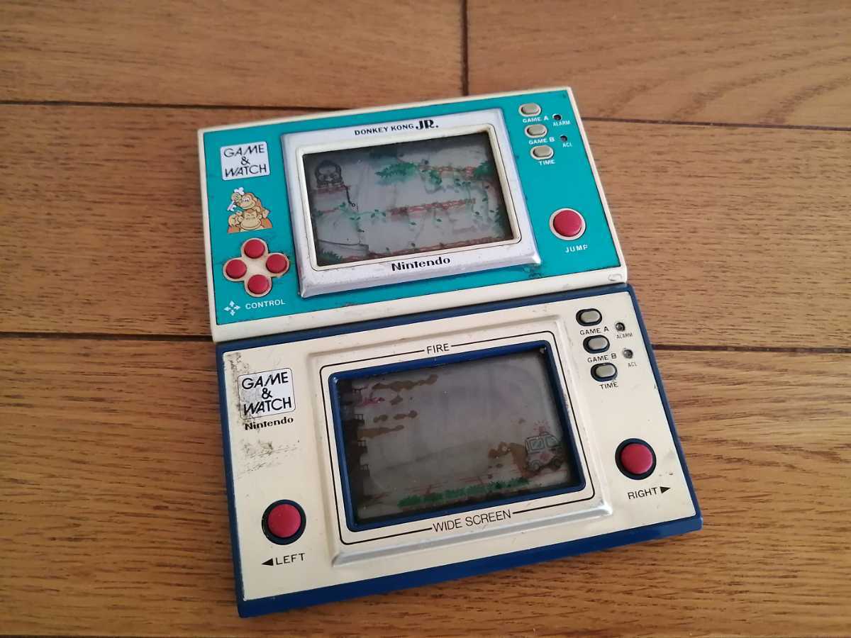 ジャンク ゲームウォッチ ドンキーコングjr ファイア ワイドスクリーン Game Watch ゲームウォッチ 売買されたオークション情報 Yahooの商品情報をアーカイブ公開 オークファン Aucfan Com