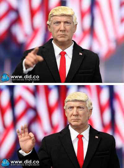 【DID】AP002 45th President of the United State Donald Trump ドナルド・トランプ アメリカ合衆国第45代大統領 1/6スケールフィギュア_1