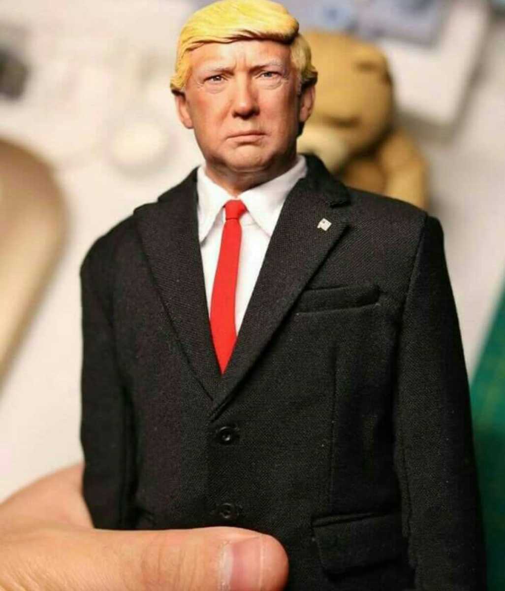 【DID】AP002 45th President of the United State Donald Trump ドナルド・トランプ アメリカ合衆国第45代大統領 1/6スケールフィギュア_9