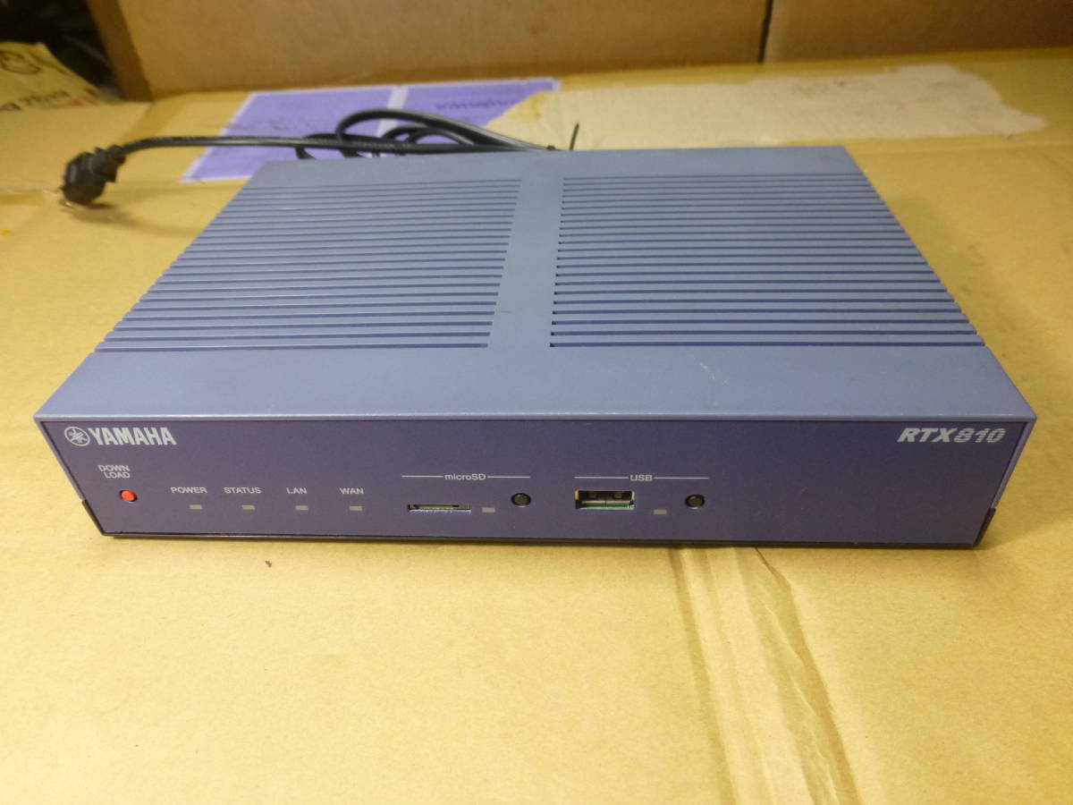 6台セット Yamaha RTX810 VPNルーター 【公式通販】