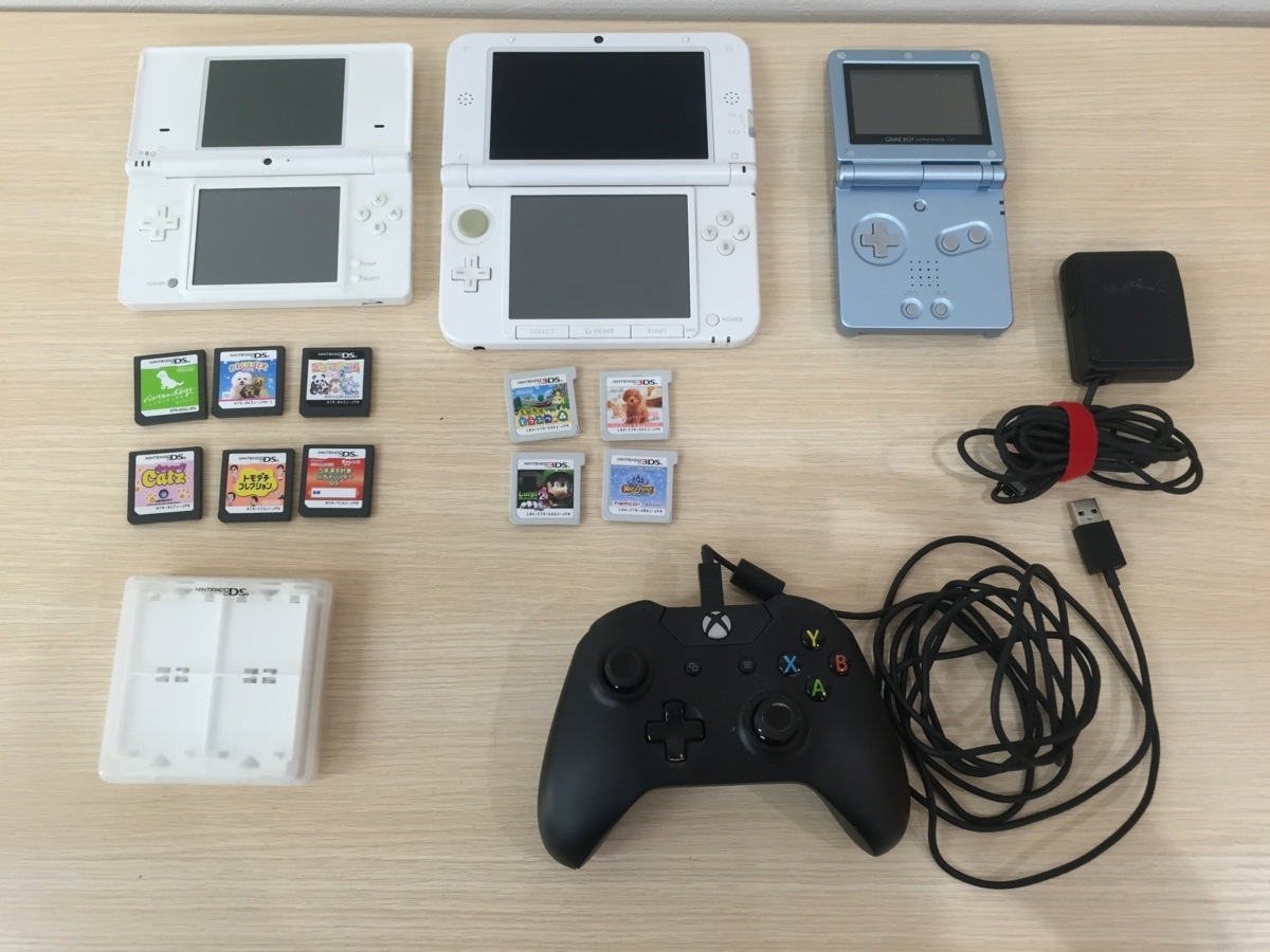 お得セット F15 85 Nintendo Ds ソフト6枚 Nintendo 3ds Ll ソフト4枚 Nintendo Game Boy Advance 充電器 ｘｂｏｘ コントローラー テレビゲーム 売買されたオークション情報 Yahooの商品情報をアーカイブ公開 オークファン Aucfan Com