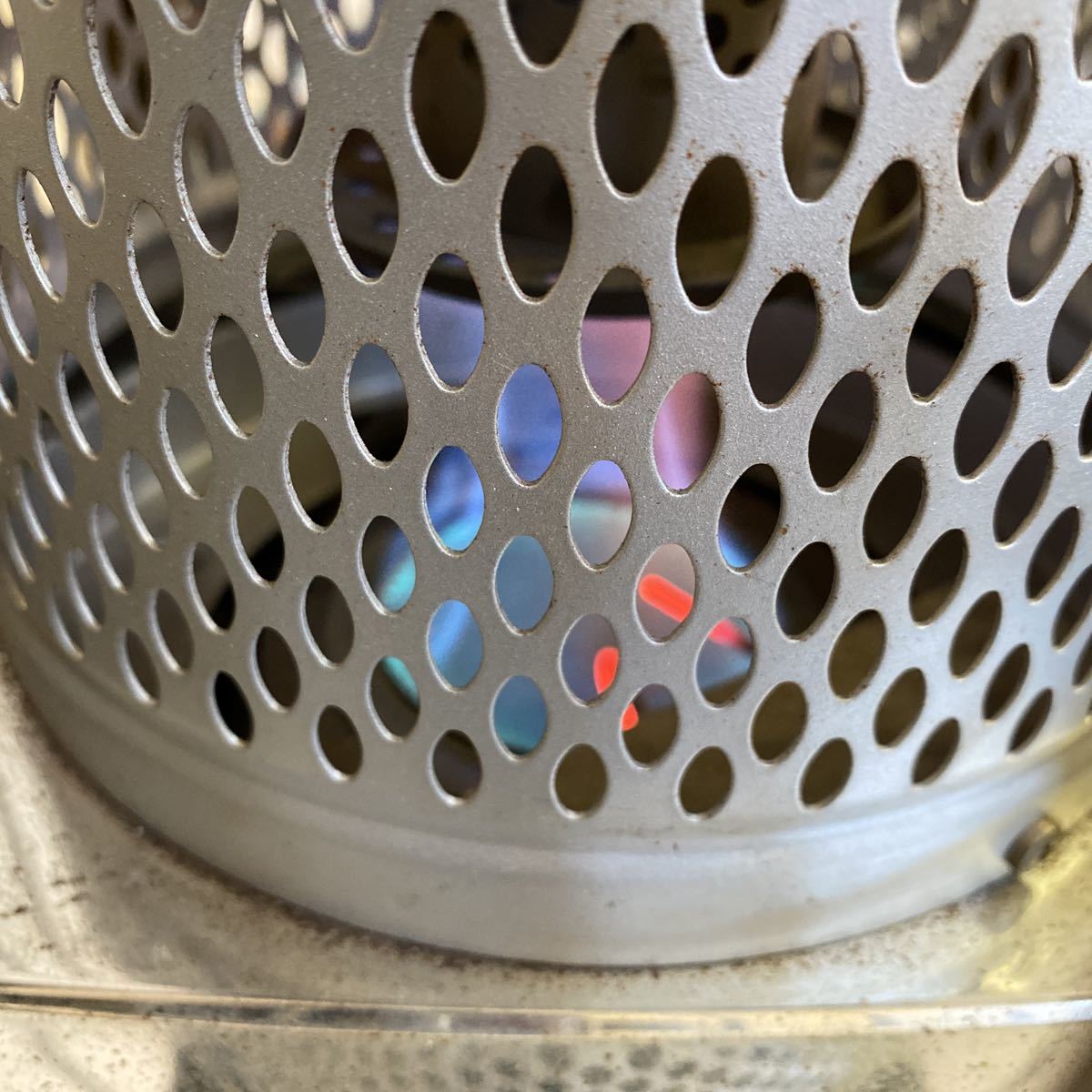 SUNPOT サンポット KC-82-1A 業務用 石油 ファンヒーター ブルー