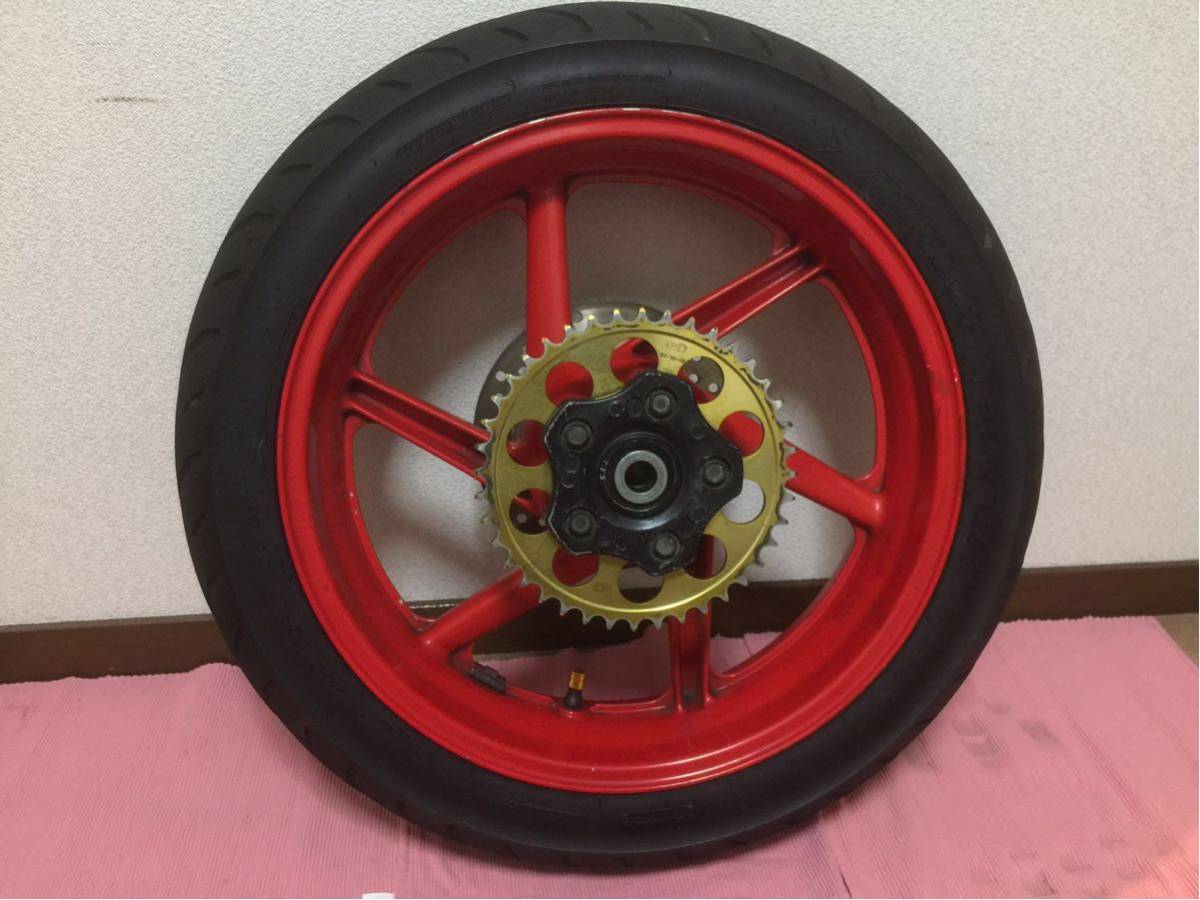 NSR前後ホイールセット タイヤ付き ディスク NSR50 前後 ホイール 3本