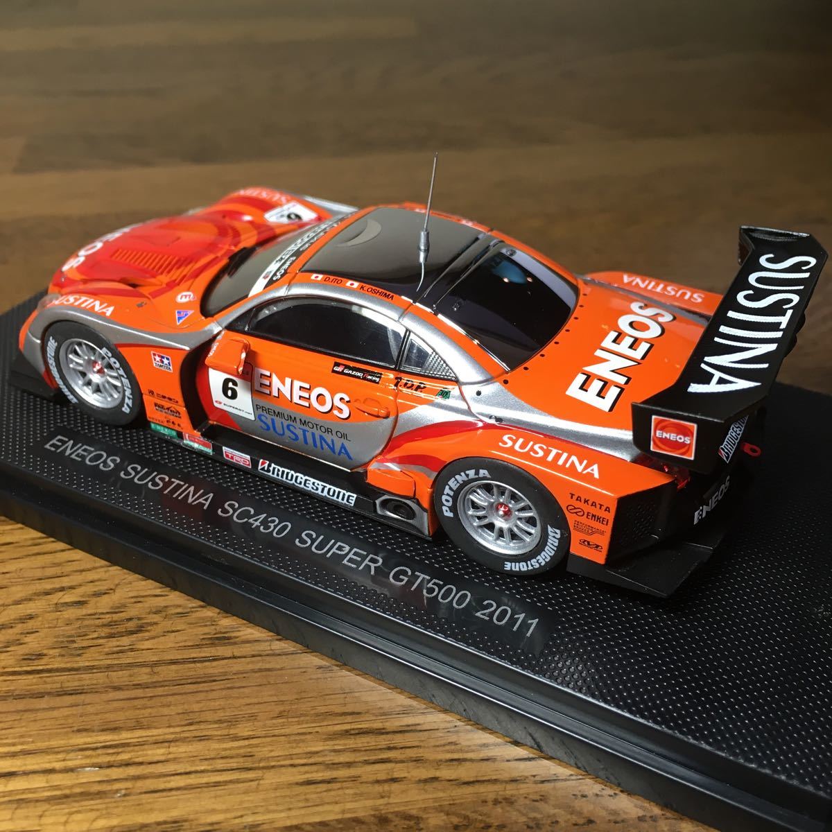 Sustina 1/43 GT 2011 ENEOS SUSTINA SC430 #6(レーシングカー)|売買されたオークション情報、yahooの商品情報を ...