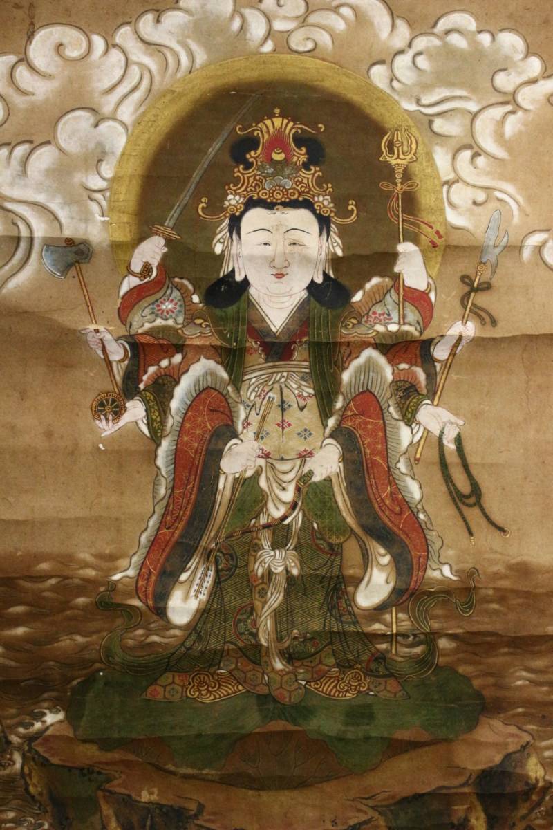 虚空蔵菩薩】複製 東京国立博物館◇仏画◇工芸◇古仏画◇絹本 仏教美術