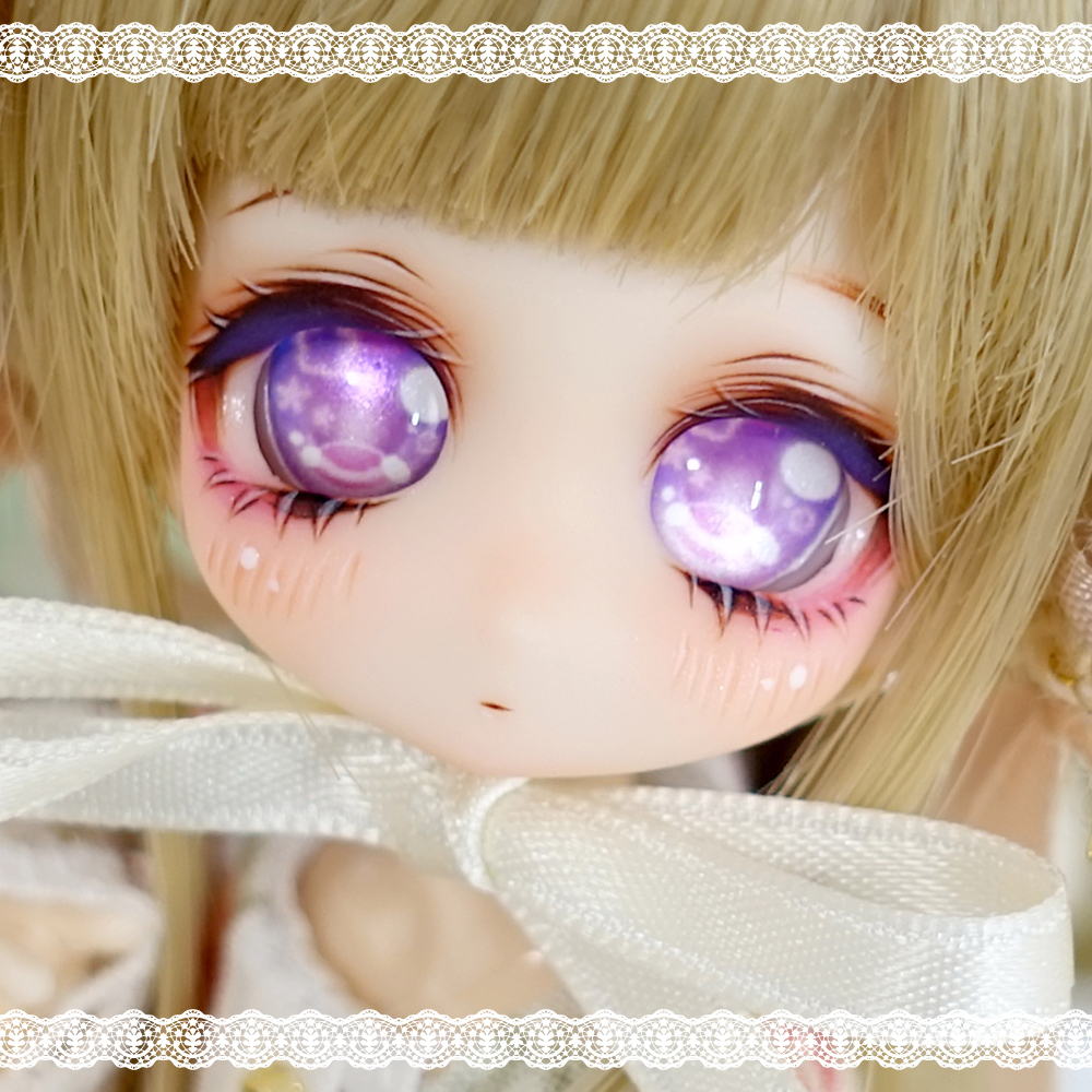 【深海カンテラ】PiccolaCamera ルチカドール AT-01 カスタムヘッド(オビツ11対応 / 難有)＋レジンアイ_1