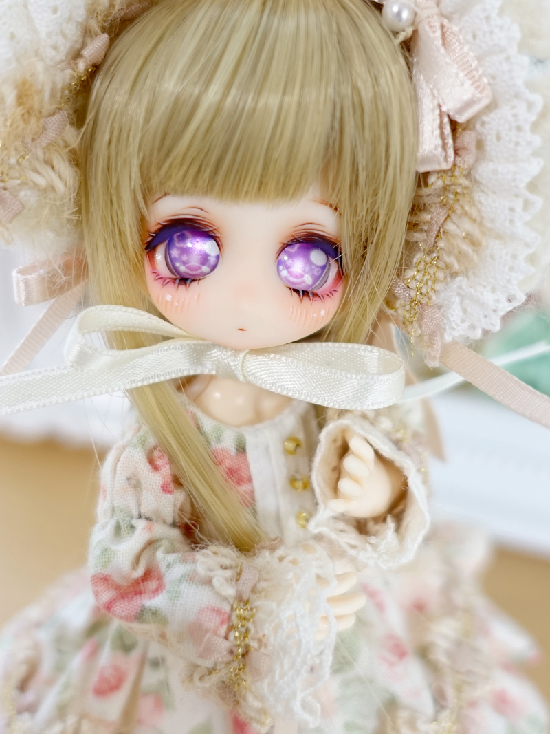 【深海カンテラ】PiccolaCamera ルチカドール AT-01 カスタムヘッド(オビツ11対応 / 難有)＋レジンアイ_5