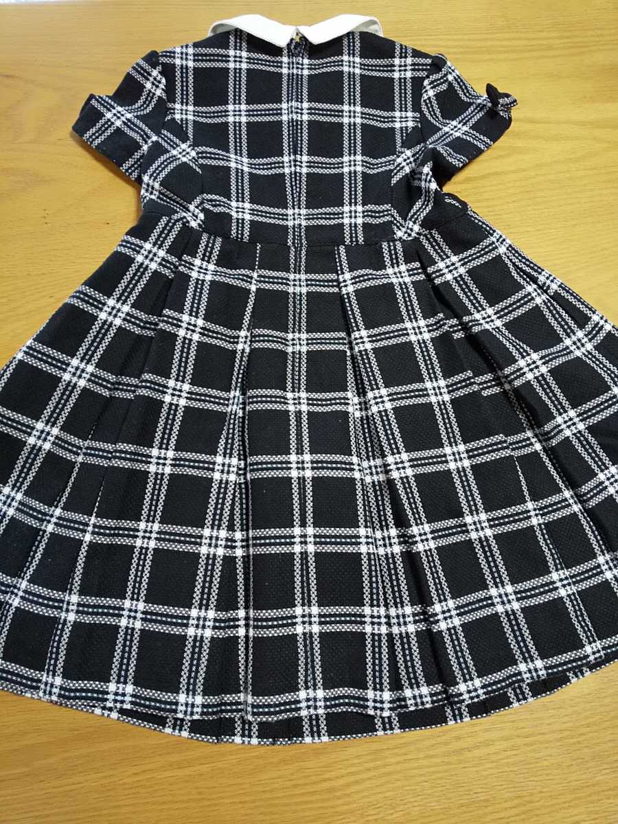 オンワード樫山 Anyfam チェックのワンピース フォーマル 結婚式 発表会 サイズ110 110 105 114cm 売買されたオークション情報 Yahooの商品情報をアーカイブ公開 オークファン Aucfan Com