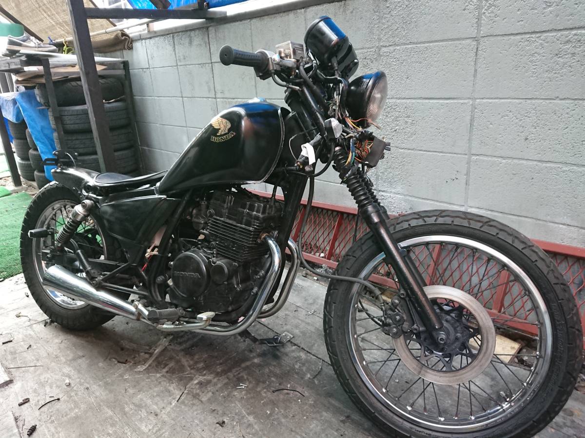 ホンダ CBX125チョッパーカスタム 書類あり