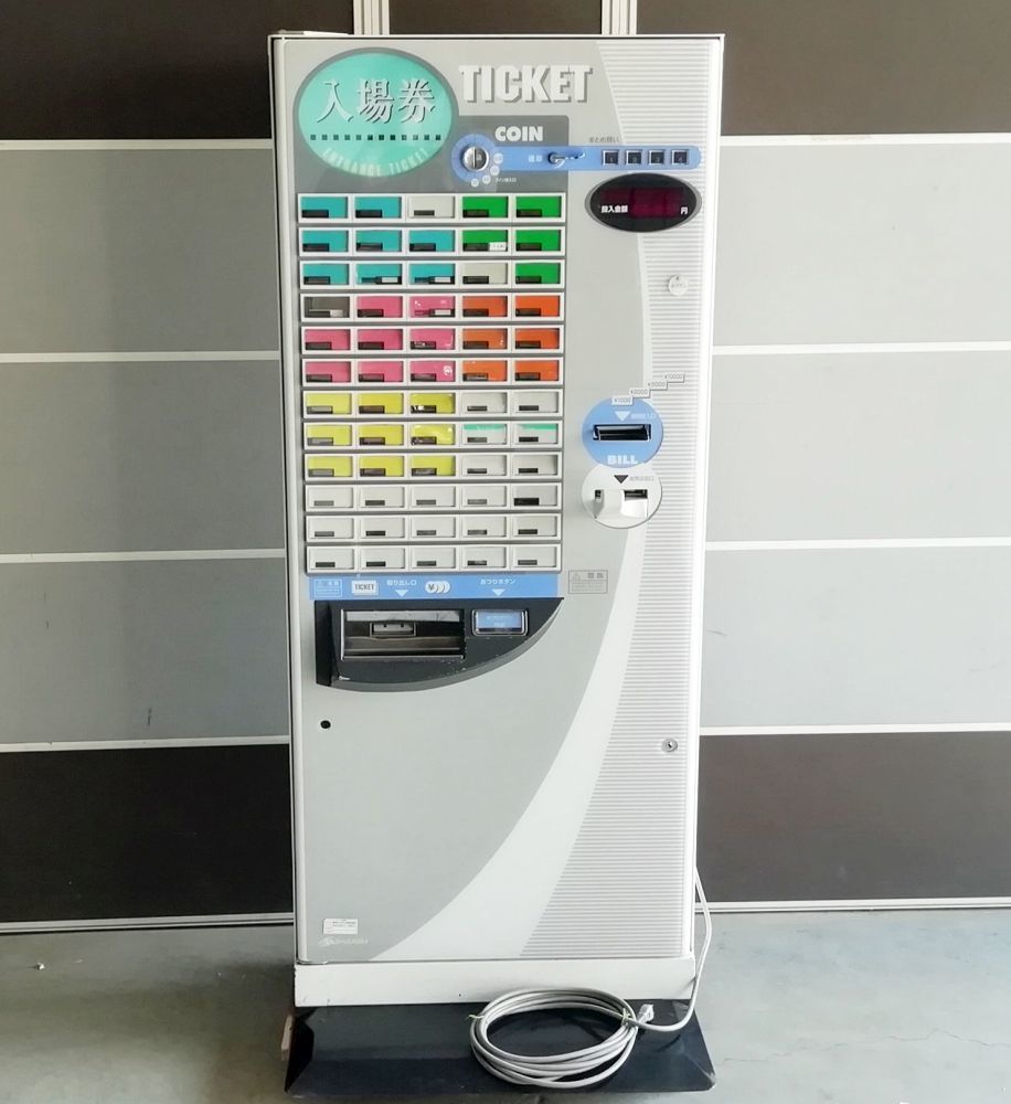 食券販売機 芝浦自動販売機 KA260NN-3 券売機 飲食店用 食堂 訳アリ】SHIBAURA 芝浦自販機株式会社 自動券売機KA260NN-3 食券機 60