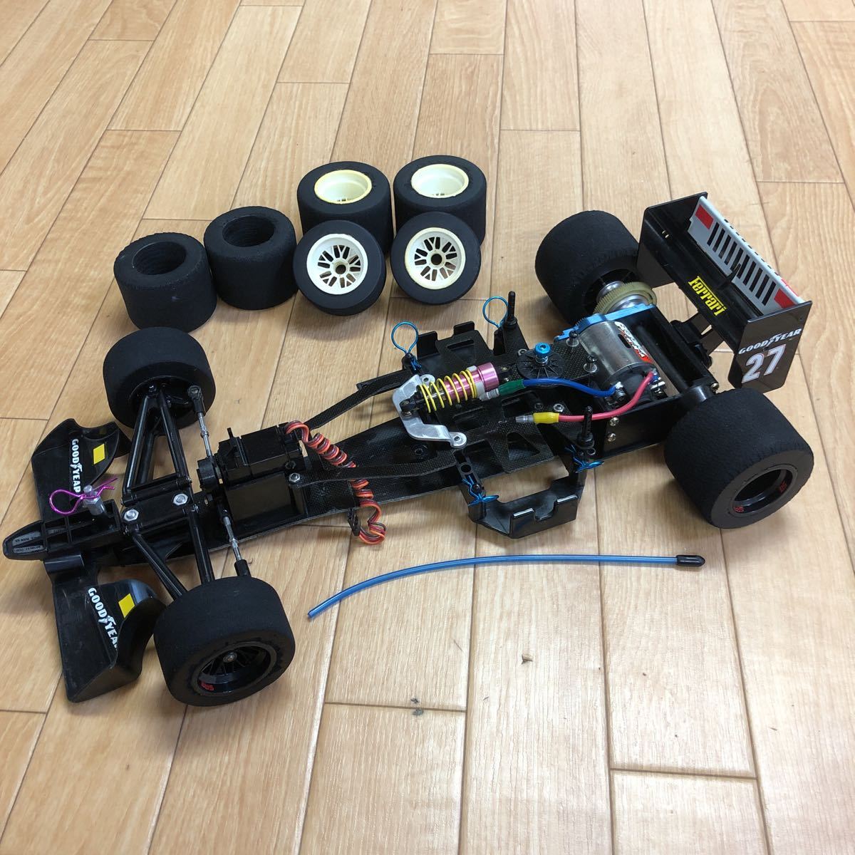 ホビーラジコン TAMIYA,F-1シャーシ,F103,