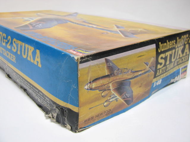 ハセガワ 1 48 ユンカース Ju87g 2 スツーカ タンクバスター ドイツ空軍 対戦車攻撃機 袋 1998 ドイツ 売買されたオークション情報 Yahooの商品情報をアーカイブ公開 オークファン Aucfan Com