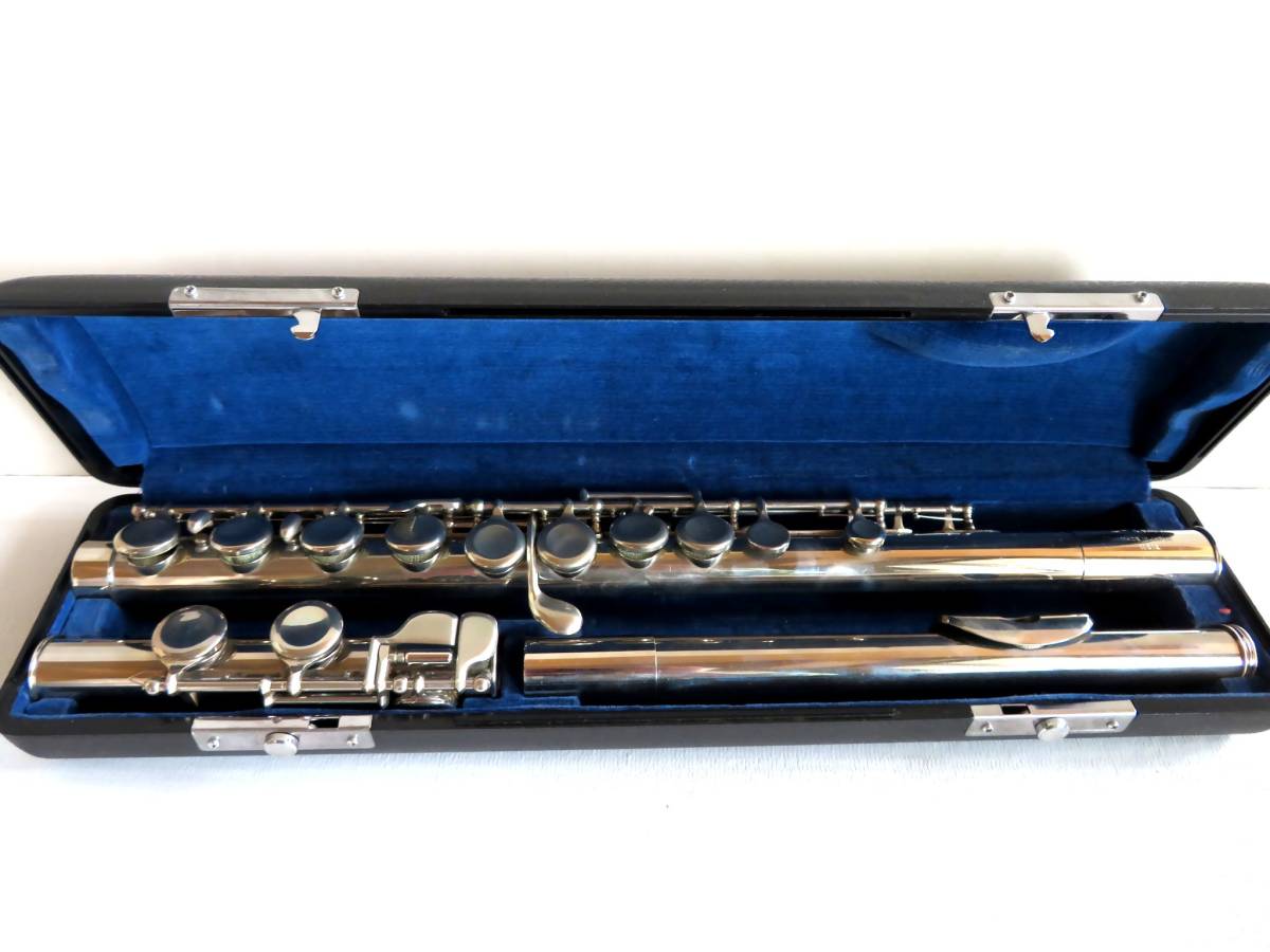 ○【ト打】Pearl 11312 フルート パール ハードケース付き 管楽器
