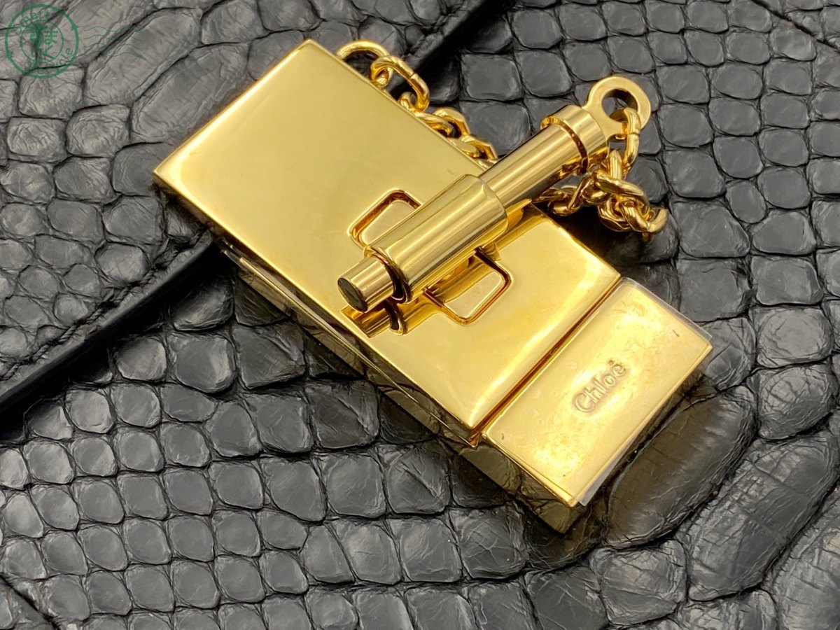 N90010 1円スタート☆Chloe(クロエ)ドリュー チェーンショルダーバッグ 