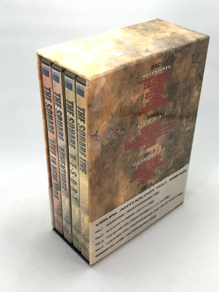 ANTHOLOGY VISUAL : DVD VOL.I [DVD] SQUARE | SQUARE: T-SQUARE