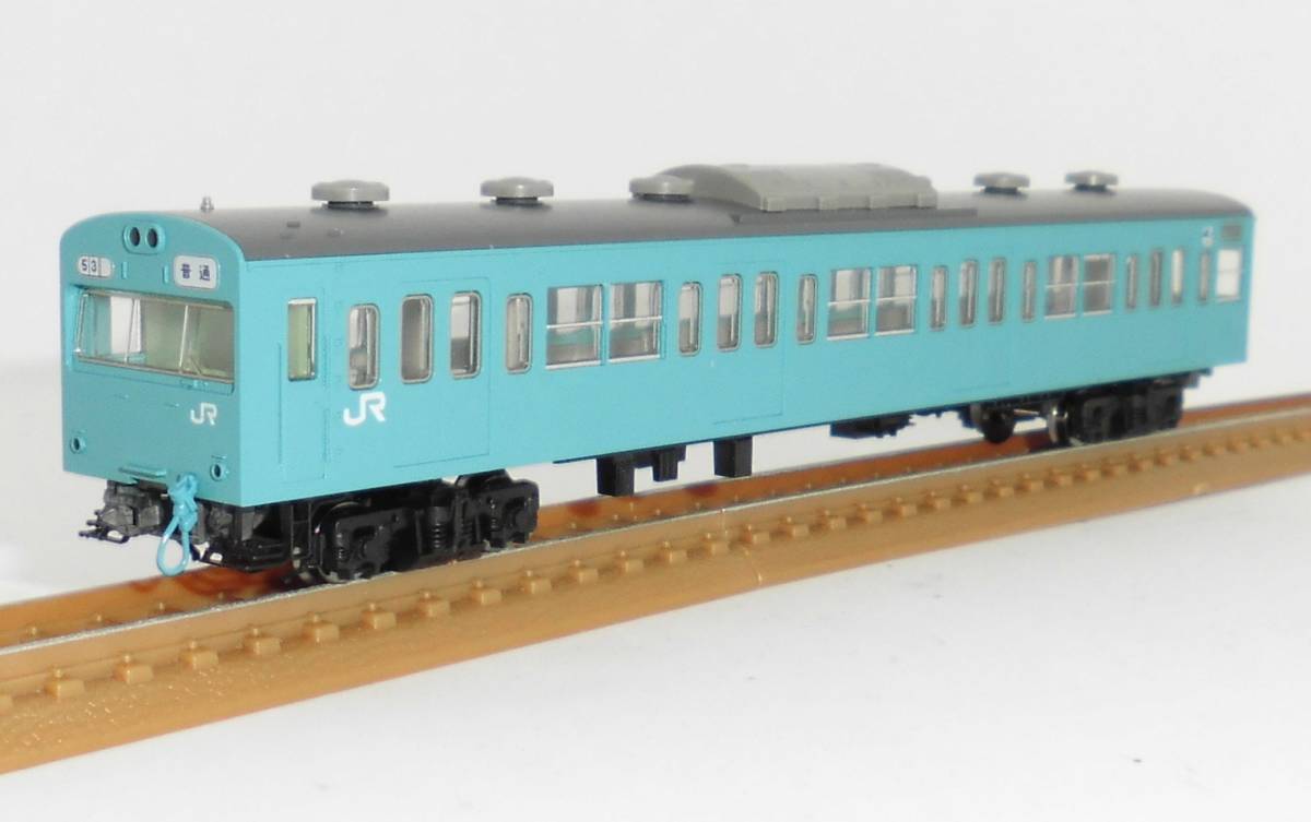 TOMIX 103系 クハ103 新製冷房車 スカイブルー 92587 ばらし ☆低運転