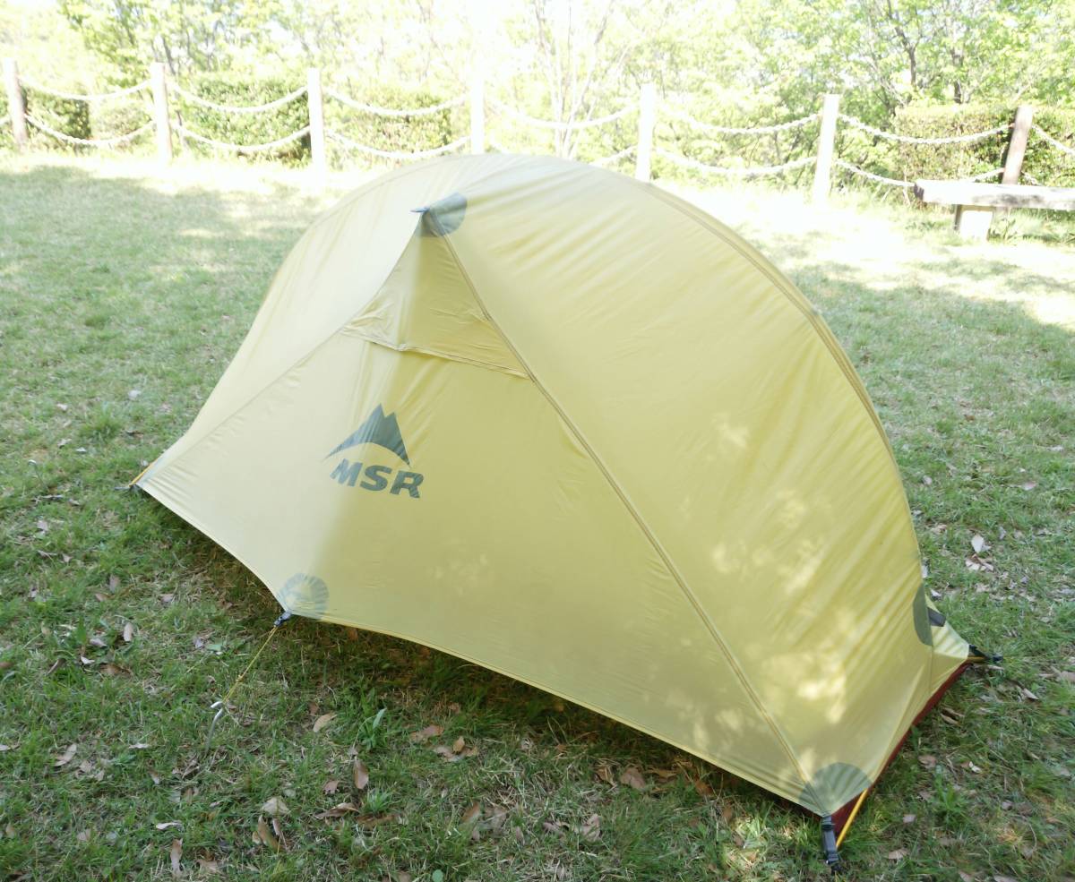 MSR HUBBA HUBBA SHIELD 1 テント グランドシート付き 【公式通販】