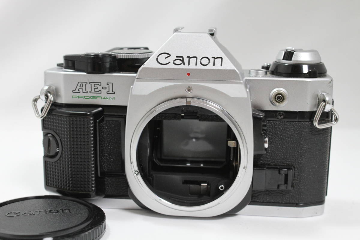 シャッター/露出計OK/鳴き無し】キャノン Canon AE-1 PROGRAM シルバー シャッター/露出計OK/鳴き無し】キャノン Canon AE-1 PROGRAM シルバー
