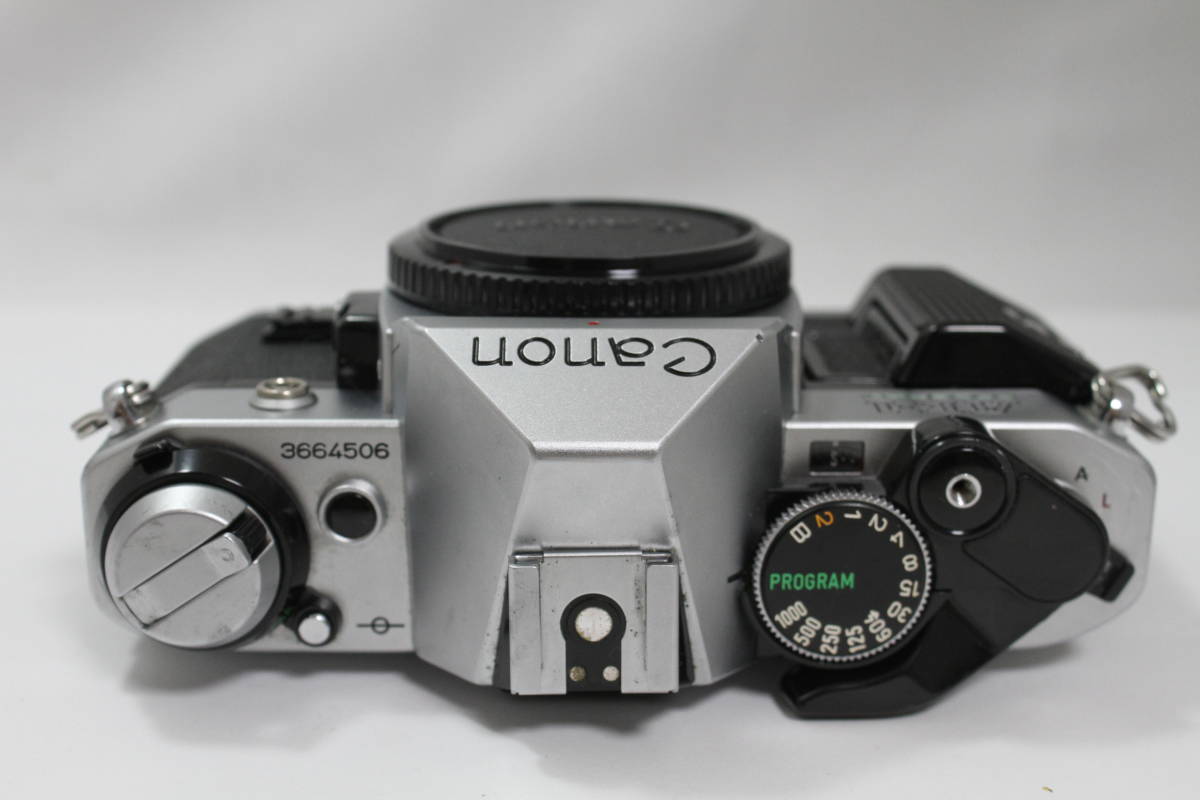 AE-1 Canon PROGRAM キヤノン シルバー キャノン ボディ カメラ | 50mm