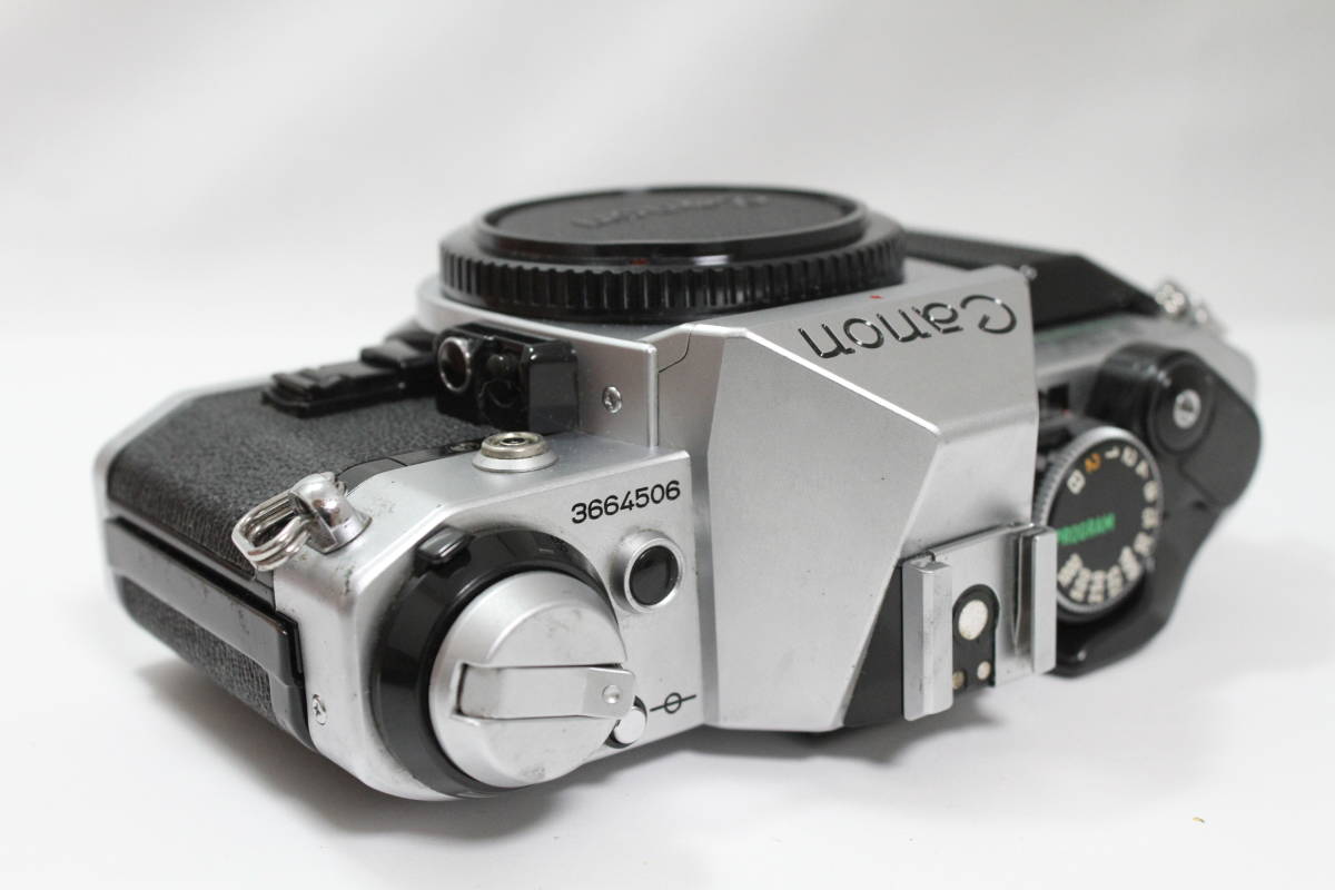 AE-1 Canon PROGRAM キヤノン シルバー キャノン ボディ カメラ | 50mm