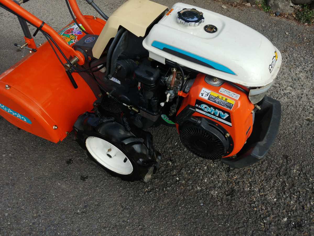 クボタ 管理機 TR60 耕運機 土の助Jr. 実働品 実演済み 直接引取 配達