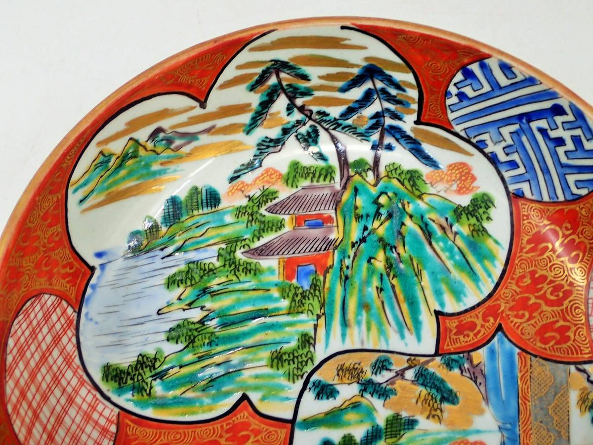 九谷庄三 色絵花鳥図大平鉢 - 能美市 市内のお宝九谷（鑑賞
