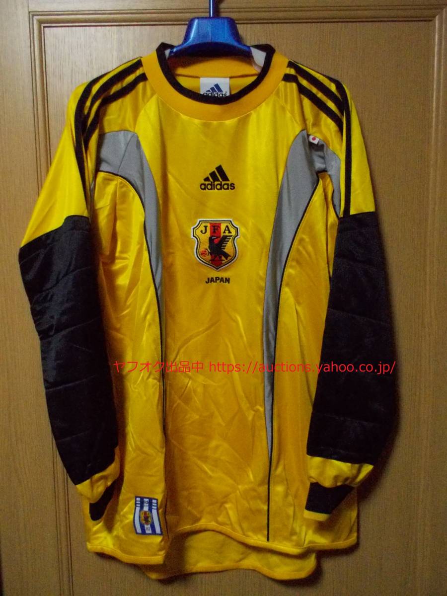 レア！ adidas EQUIPMENT 90s キーパー ユニフォーム 長袖 USED 当時物 90s adidas 1999/2000 日本代表 GK 長袖ユニフォーム O
