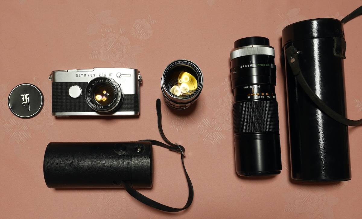 【本体＋レンズ2本セット】OLYMPUS PEN-F/シャッター回数4781回 OLYMPUS PEN-F 赤城耕一の魅力的なカメラ・レンズを再発見
