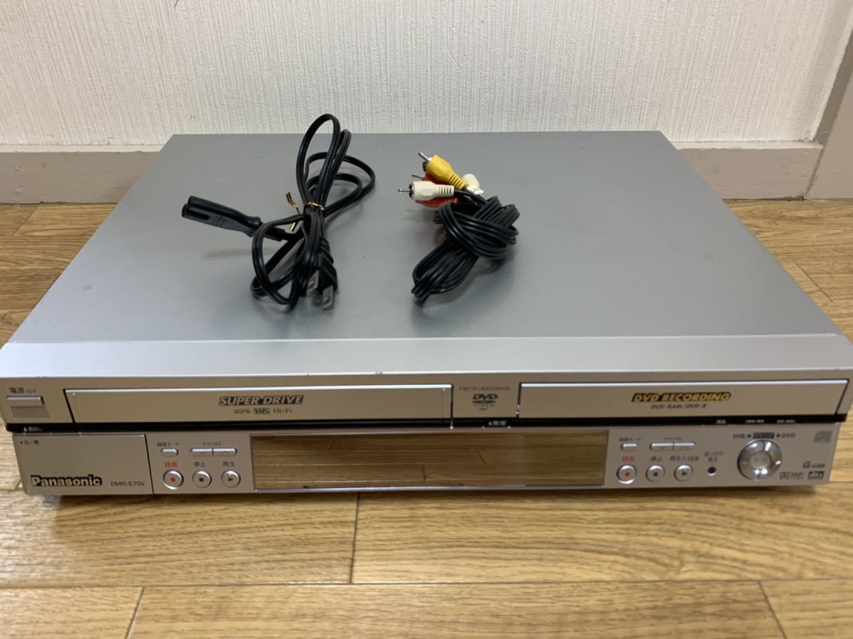 Panasonic パナソニック ☆VHS DVD レコーダー デッキ プレーヤー DMR
