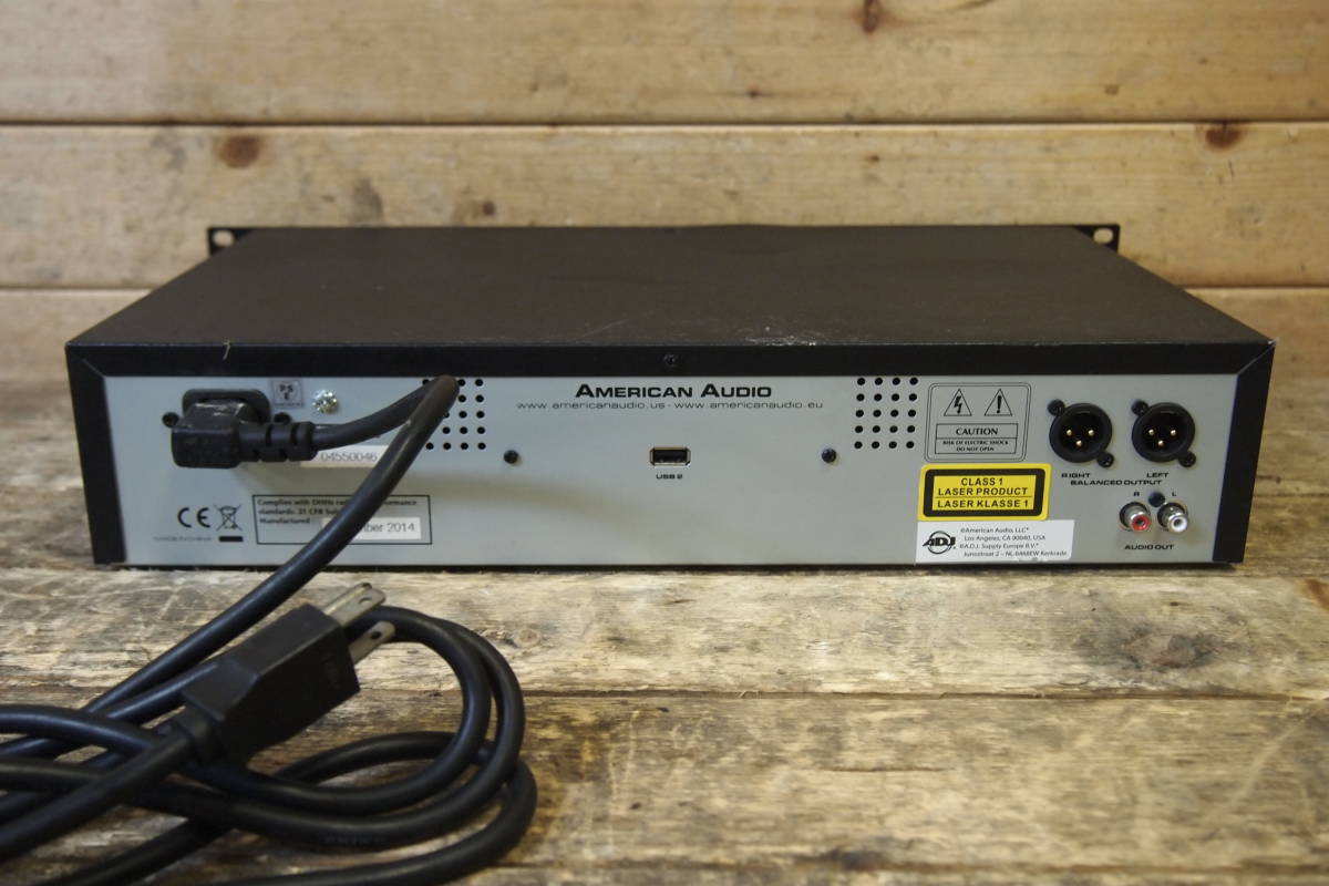 ☆AMERICAN AUDIO アメリカンオーディオ UCD-100 MKII CDプレーヤー