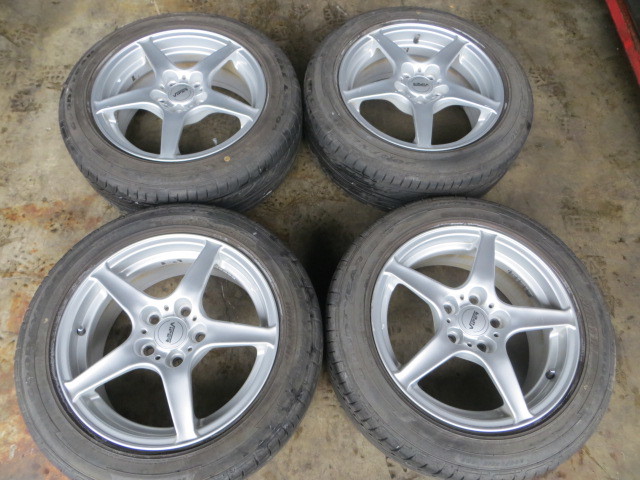 低価，高品質 194-654 ViPER アルミホイール＆ラジアルタイヤ 205/55R16 2017年 4本セット(ラジアルタイヤ)｜売買されたオークション情報、yahooの商品情報をアーカイブ公開 - オークファン 5穴