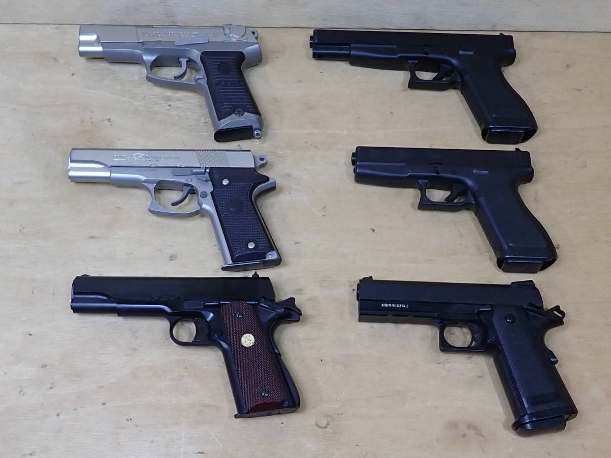 東京マルイ エアソフトガン 6丁セット まとめ売り 東京マルイ TOKYO MARUI エアガン など 6台 まとめて セット 東京