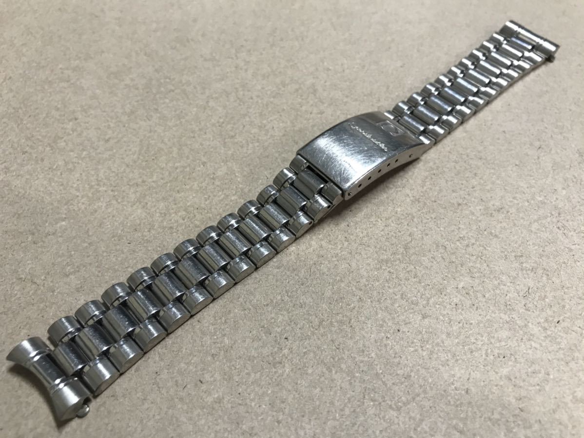 OMEGA オメガ 純正 スピードマスター ブレス 1469 FF813 3510.50等 取り付け幅約18mm SSベルト ヴィンテージ メンズ腕時計 Speedmaster 64