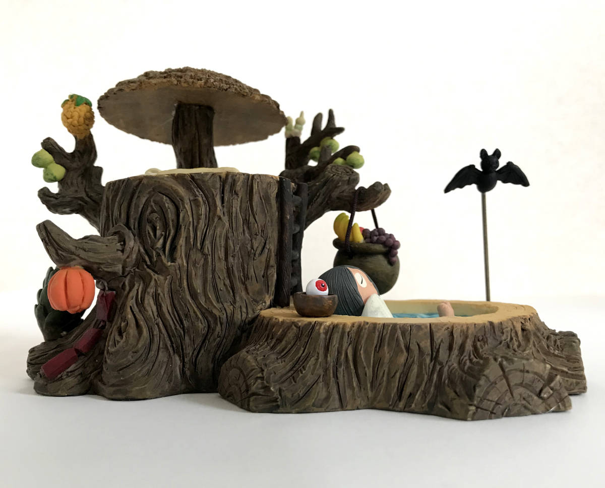 妖怪舎 水木しげる 原作フィギュアコレクション 切株風呂 ゲゲゲの