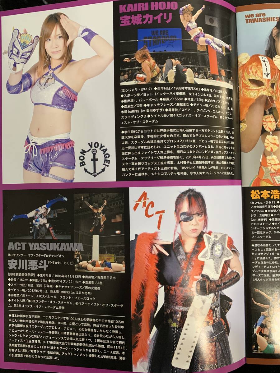 スターダムパンフレットVol.45【女子プロレス】 ☆岩谷麻優 ☆紫雷イオ