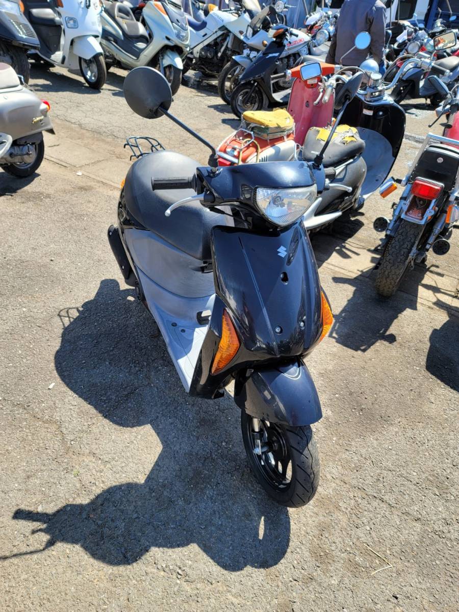 スズキ レッツ5(CA47A) 50CC 実働車 売り切り1円スタート 