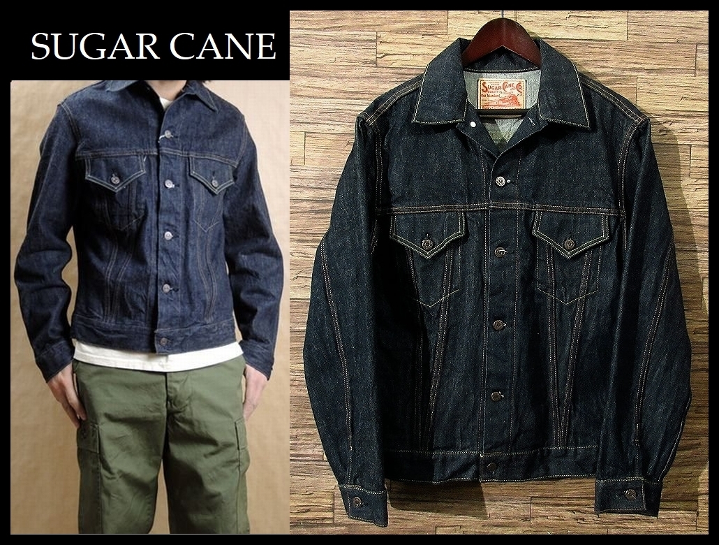 セール，定番人気 XLサイズ 東洋 Sugar Cane シュガーケーン SC11962 1962年モデル 3rd デニム トラッカー ジャケット Gジャン 42 インディゴ(ジャケット、上着)｜売買されたオークション情報、yahooの商品情報をアーカ 男性用