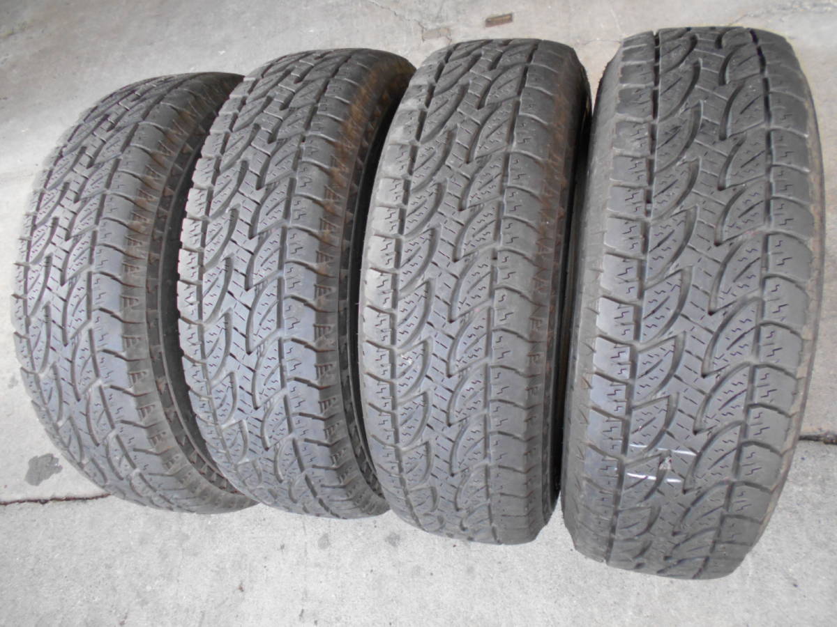 B473 225/80R15 225/80-15 225-80-15 中古4本 DUELER A/T 694