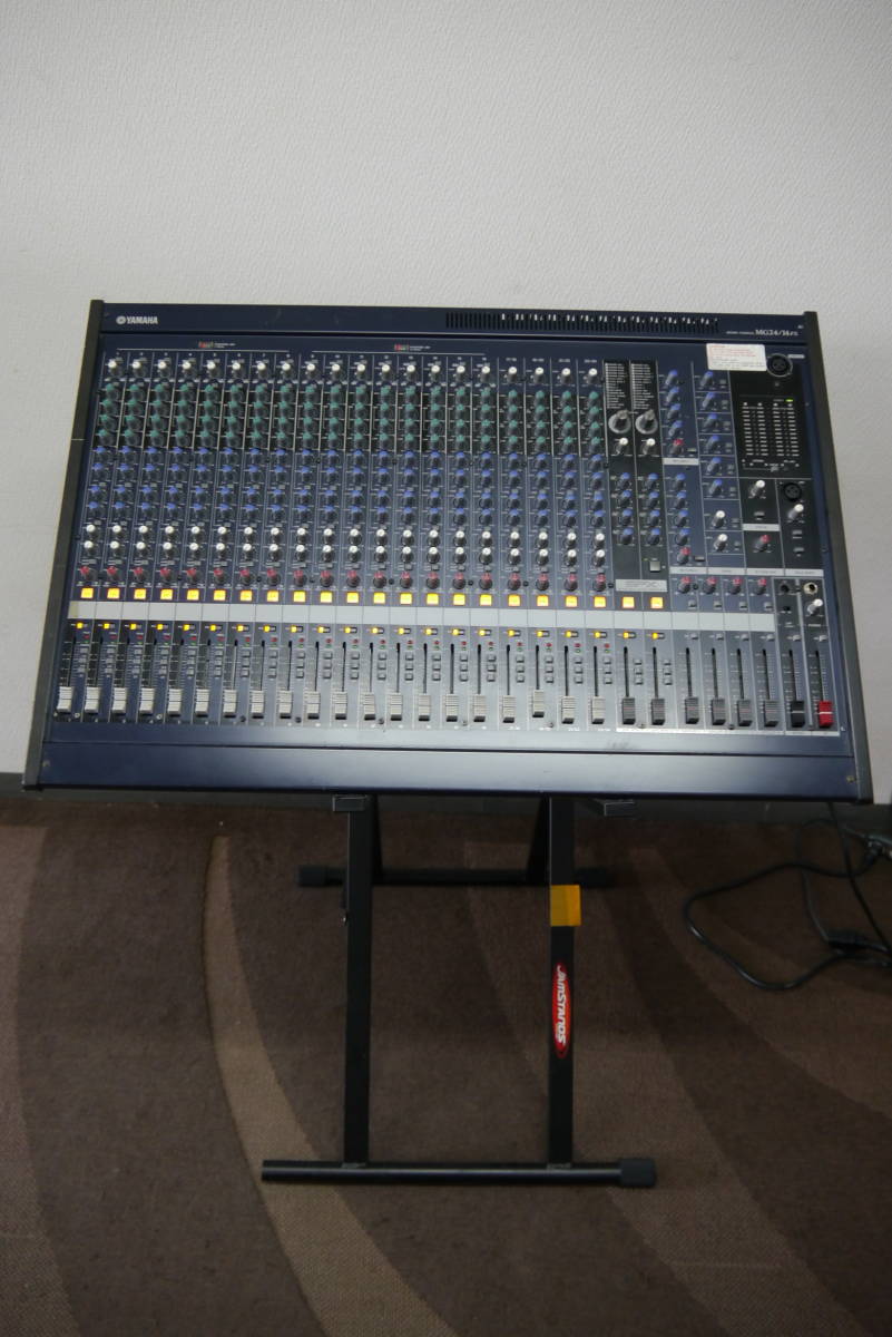 『宮城県直引き歓迎』 通電OK YAMAHA/ヤマハ MIXING CONSOLE MG24/14FX アナログミキサー 音響機器/PA機器/卓上ミキサー 『I785 ジ』⑩