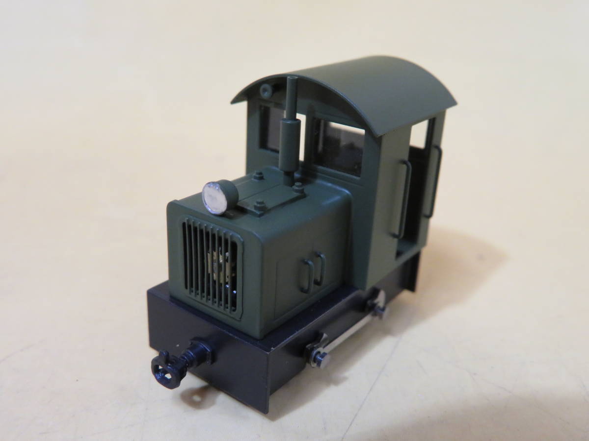 鉄道模型】HOナロー 杉山模型 小型ディーゼル機関車 ロッド式 トロッコ